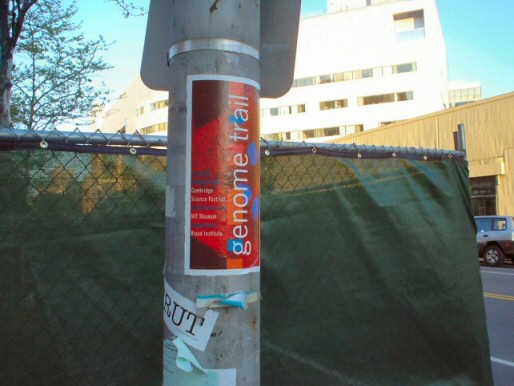 Human Genome Trail poster